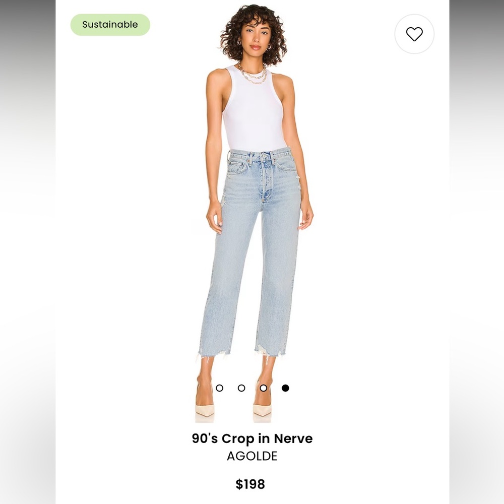 AGOLDE Jeans - 90’s Crop